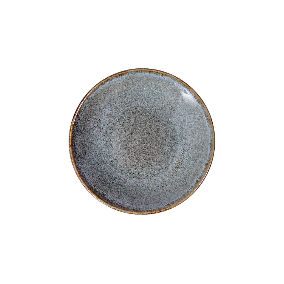 Plato Trinche 23 cm Tacana Azul Turquesa | Anfora