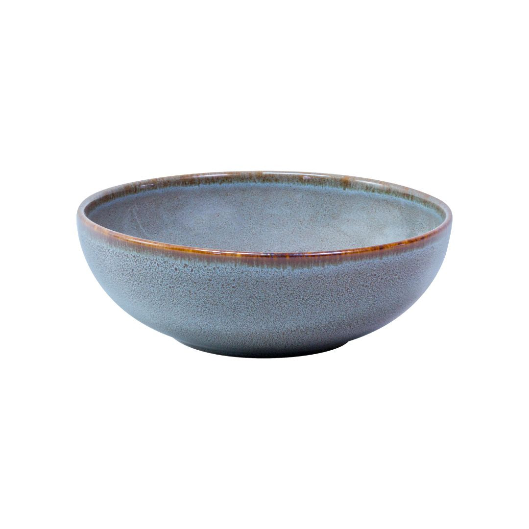 Tazón Grande Panera 21 cm Tacana Azul Turquesa | Anfora
