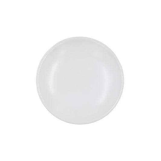 Plato Trinche 15 Chena sin Relieve Blanco Mate Anfora