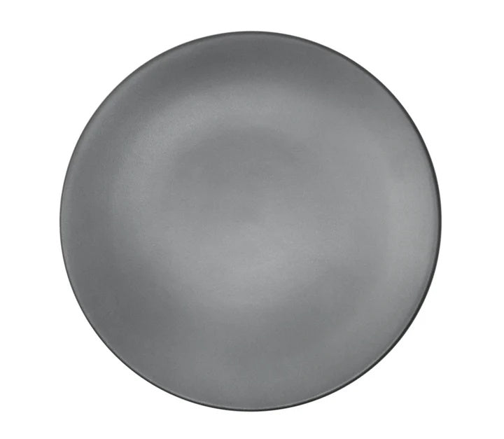 Plato Trinche 27 Chena sin Relieve Gris Denali Mate Anfora