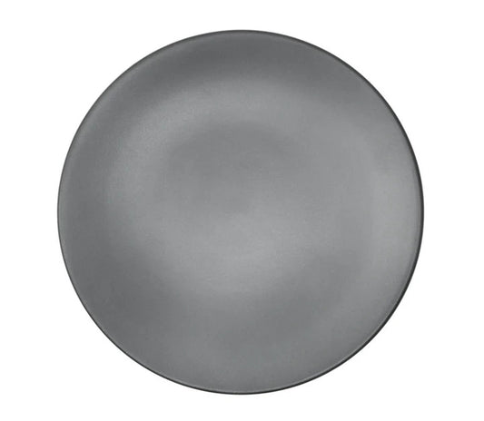Plato Trinche 27 Chena sin Relieve Gris Denali Mate Anfora