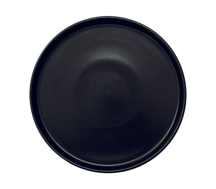 Plato Trinche 23 Mediterraneo Negro Mate Anfora