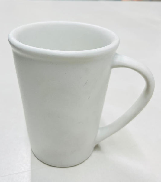 Taza Cónica 12 Oz Blanco Mate Anfora