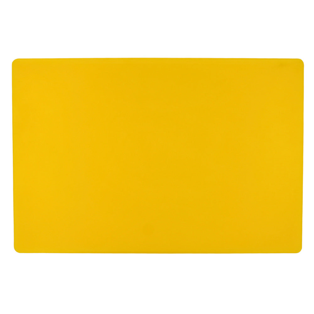 Tabla Para Picar De Plastico Amarillo 45X30X1.27Cm / 12"X18"X1/2" Tavola Importaciones