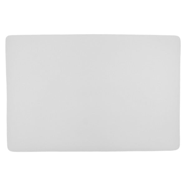 Tabla Para Picar De Plastico Blanca 45X30X1.27Cm / 12"X18"X1/2" Tavola Importaciones