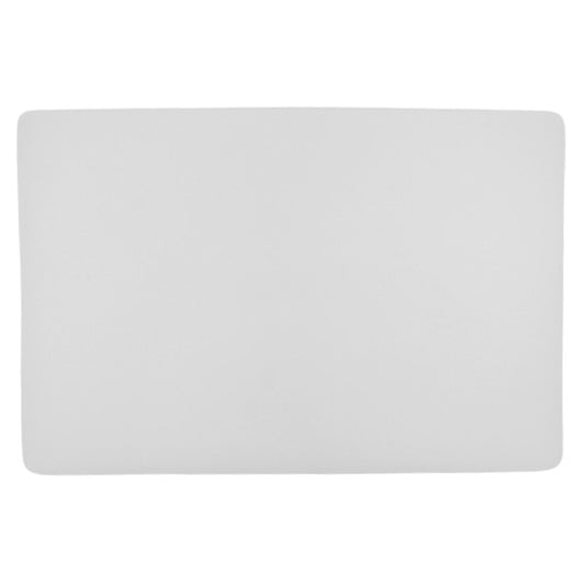 Tabla Para Picar De Plastico Blanca 45X30X1.27Cm / 12"X18"X1/2" Tavola Importaciones